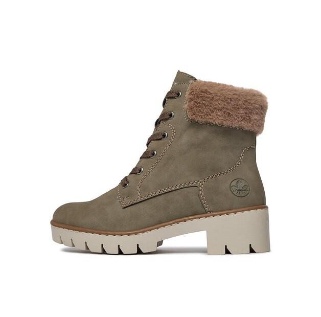 Ankle Boots Rieker X5718-52 Khaki
