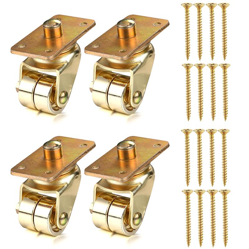 

Piano Casters Piano Furniture Wheels Metal Sliding Caster Wheel Wear-Resistant Rust-Proof For Upright Piano Furniture