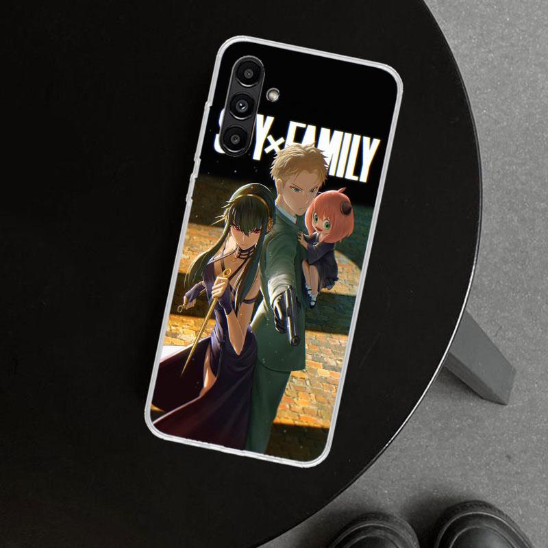 Anime S-Spy Family Anya Phone Case Cover for Samsung Galaxy A17 A16 A26 A36 A56 A57 A37 A15 A25 A35 A55 A14 A24 A34 A54 A13 A23