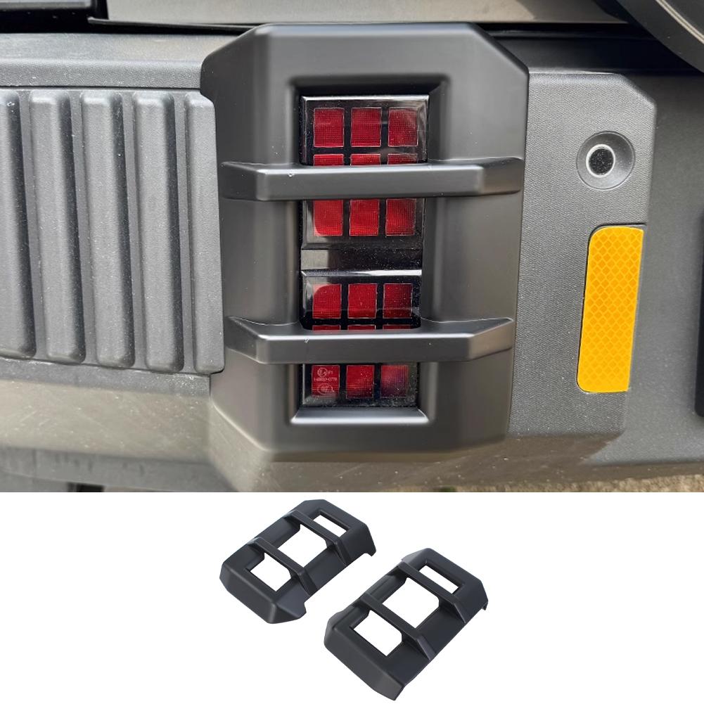 2Pcs/Set Car Front Fog Light Cover Rear Bumper Lamp Trim Frame Accessories Exterior Cover For Chery Jetour T2/Traveler 2023 +