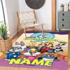 Warner Bros. Works (4) Customize Your Name Rug, Office Chair Cushion, Home Bedroom Living Room Gift.