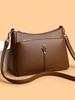 Autumn/Winter Soft Leather Multi-layer Shoulder/Crossbody Bag for Women - Versatile and Spacious Design