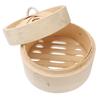1 Set Bamboo Kitchen Cooking For Food Reusable Basket Practical Household Steamer Multi-Functional Kitchen Supplies Steamer For