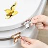 Contemporary Toilet Seat Lifter Handle Germ-Free Operation Bathroom Essentials One-Touch Lid Lifting Mechanism Slim Profile