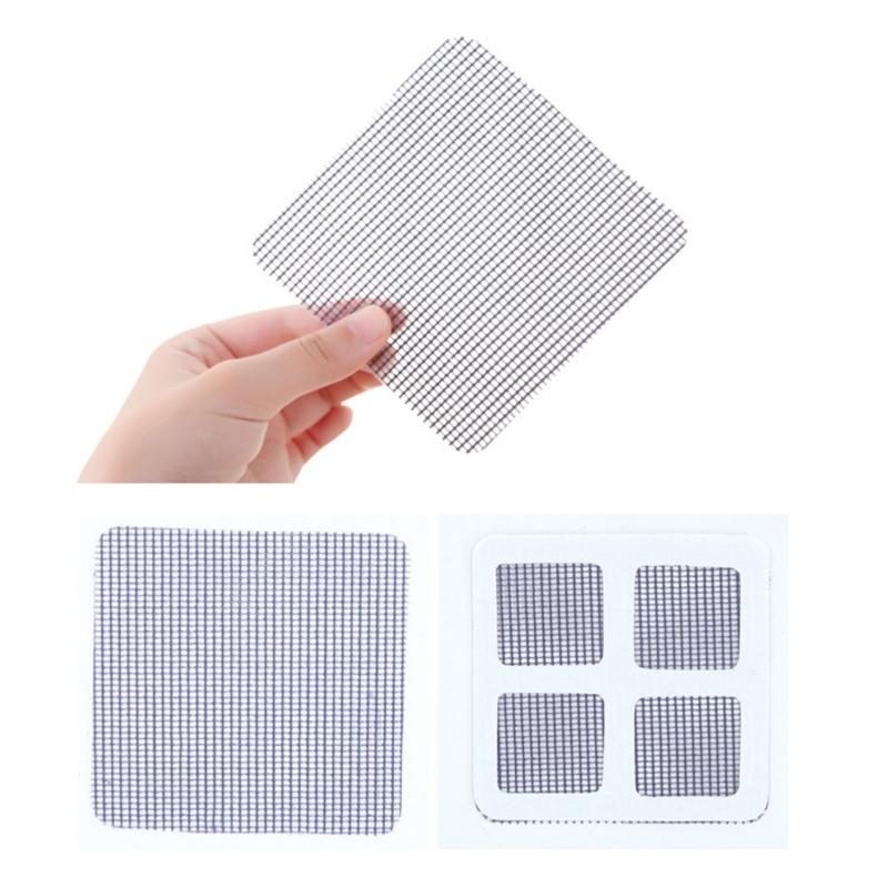 Self Adhesive Net Mesh Repair Tape Window Screen Repair Patches Replacement Repair for Window Door Tear Hole Anti Insect