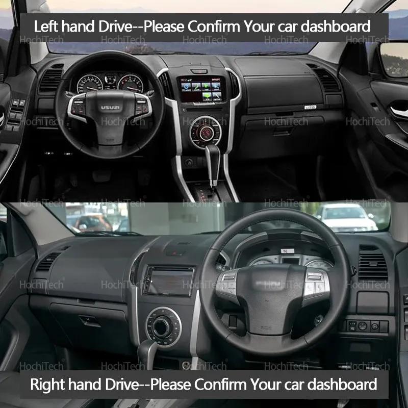 Dashboard Cover Protective Pad for Isuzu Mu X D-Max 2012-2018 Car Accessories Dash Board Sunshade Anto-UV Carpet