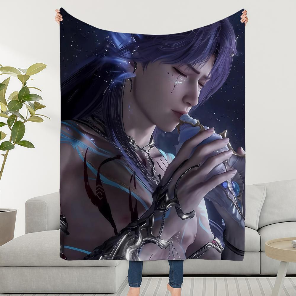 D-Deepspace And Rafayel Blanket Throw Super Cosy Plush Living Room Sofa L-Love Couch Childish Birthday Gifts