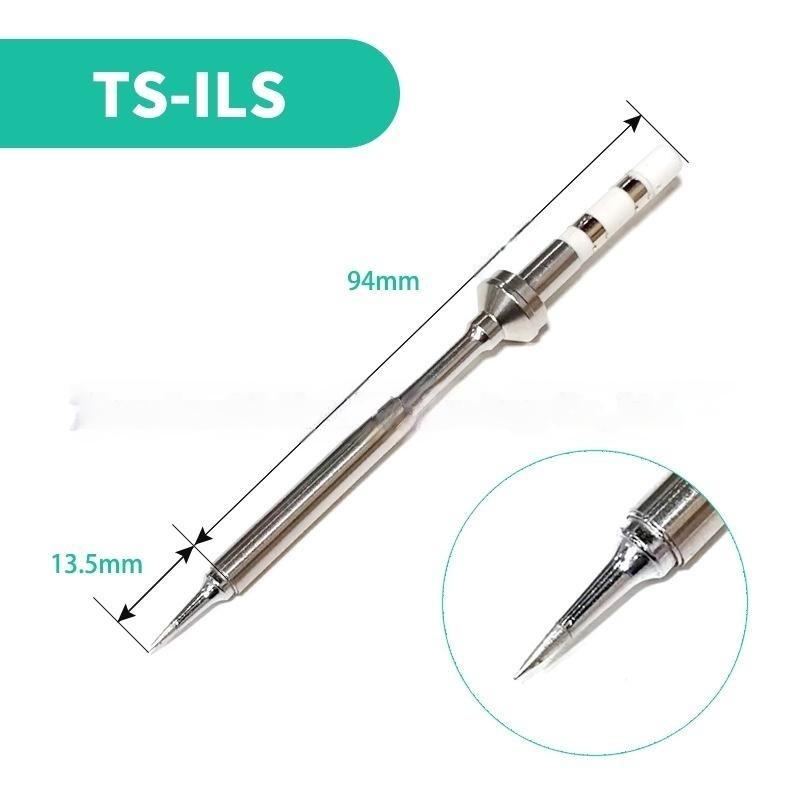 TS Series Soldering Iron Heads Anti-Oxidation Wear Resistant TS-K KU ILS C4 JL02 BC2 Fit TS100 Pine64 for Electronic Maintenance