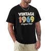 Vintage Retro 1969 Födelsedag Originaldelar T-shirt söta toppar animefigurer anpassade roliga meme t-shirts herr t-shirts