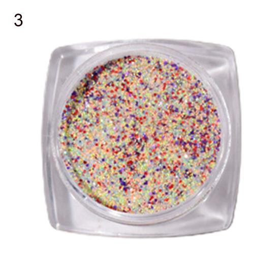 5g Nail Glitter Powder Long Lasting High Saturation Art Making Beauty Decoration Sequin Color Lattice for Manicure