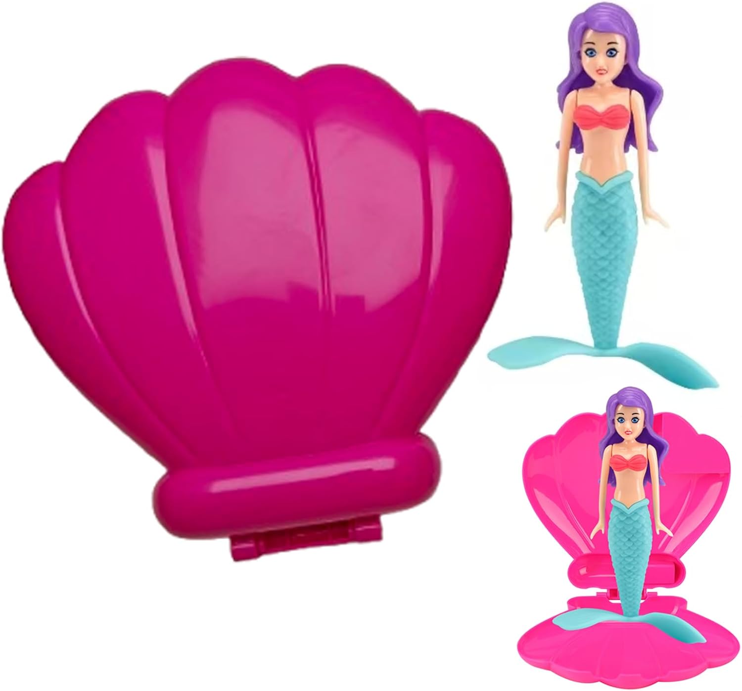 Игрушка для бассейна Русалка Ракушка Забавная Вращающаяся Принцесса Поплавки Летние Водные Игрушки для Плавания Волшебная Плавающая Ракушка Подарки Игрушки для Ванны Игрушки для Малышей