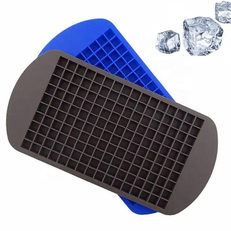 

Мини-поднос для кубиков льда, 2 предмета, 160 маленьких кубиков, силиконовые формы, мини-кубики без BPA охладит ваш напиток быстрее