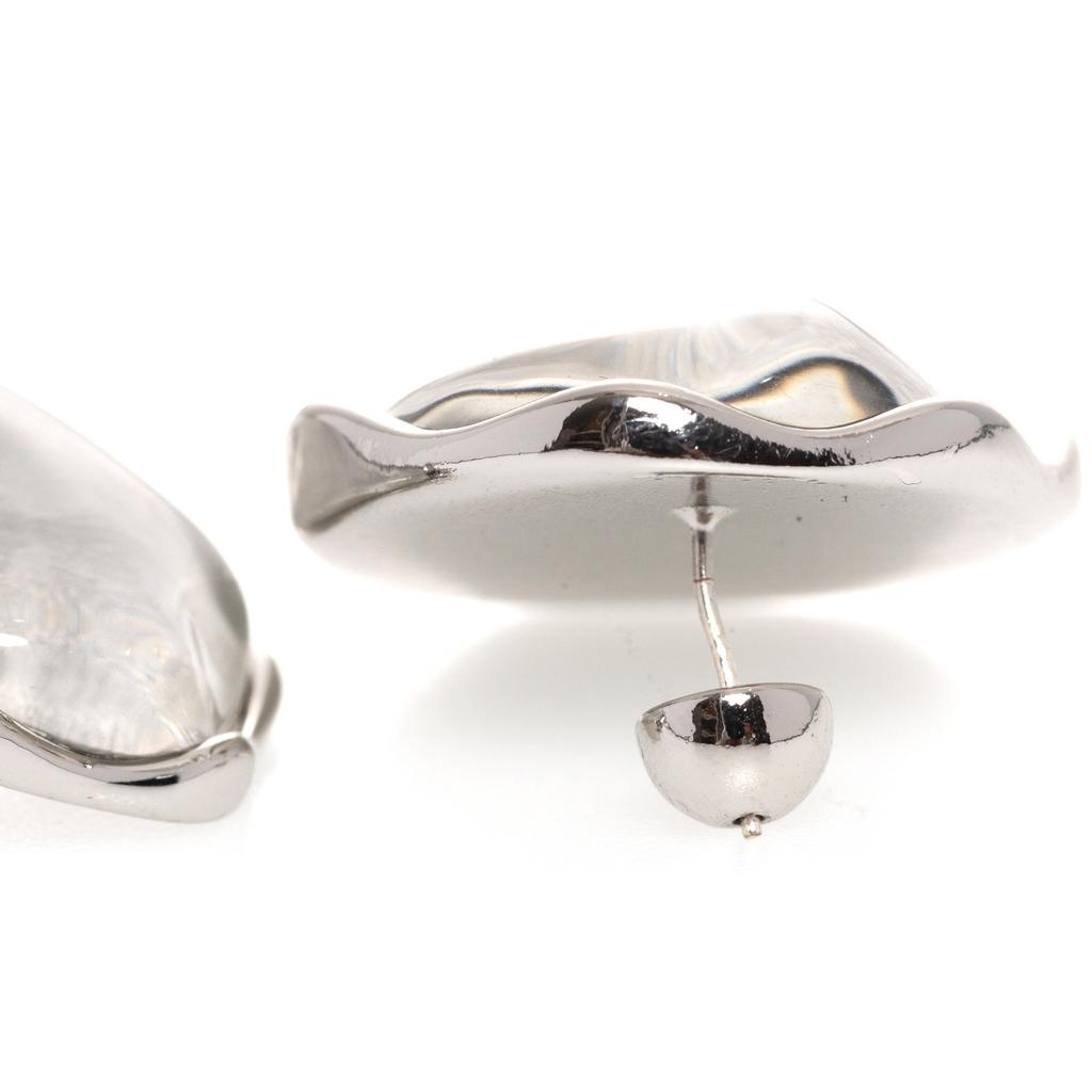 Copper Alloy Platinum Plated Light Luxury High Sense Exaggerated Fashion Simple Personality Versatile Stud Earrings Versatile