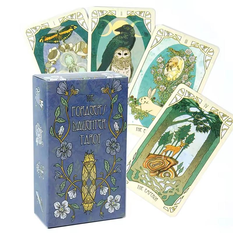 Forager'S Daughter Tarot Divination Set Inspired By Nature and Imbued with Rich Symbolism 83 Cards No Paper Guidebook