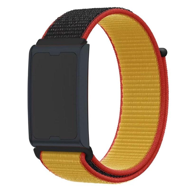 22mm 20mm Nylon-Schlaufenarmband für Amazfit Helio/Bip 6/Active 2/Balance 2 Armband im Flaggenstil für Amazfit GTR 4/GTS 4 mini