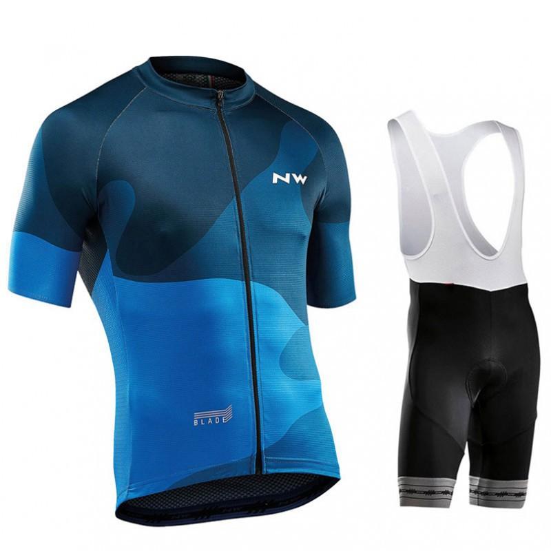 NW Cycling Clothing Short-sleeved Suit Bicycle Suspenders Shorts Breathable Sweat-wicking Equipment