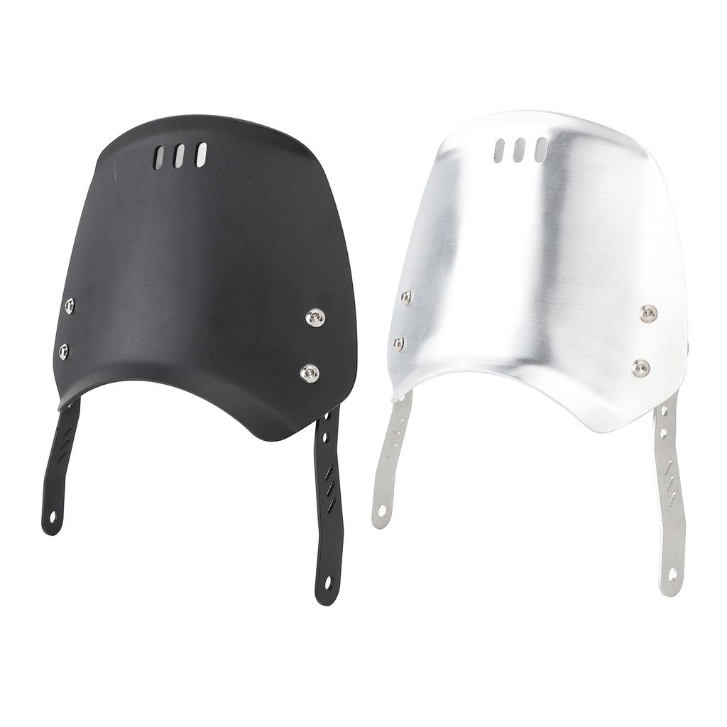 Motorcycle Windshield Protective Wind Deflector Windscreen Front Flyscreen with Mount Replacement Fo