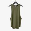 Muscleguys Blank Running Vests Mens Gym Clothing Bodybuilding Stringer Tank Tops Summer Cotton Cut Off Fitness Muscle Guys Sleeveless Shirt