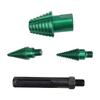 Wood Log Splitter Drill Bit Attachment Fire Wood Cutter Heavy Duty Steel Efficient Chopping for Electric Drill Camping