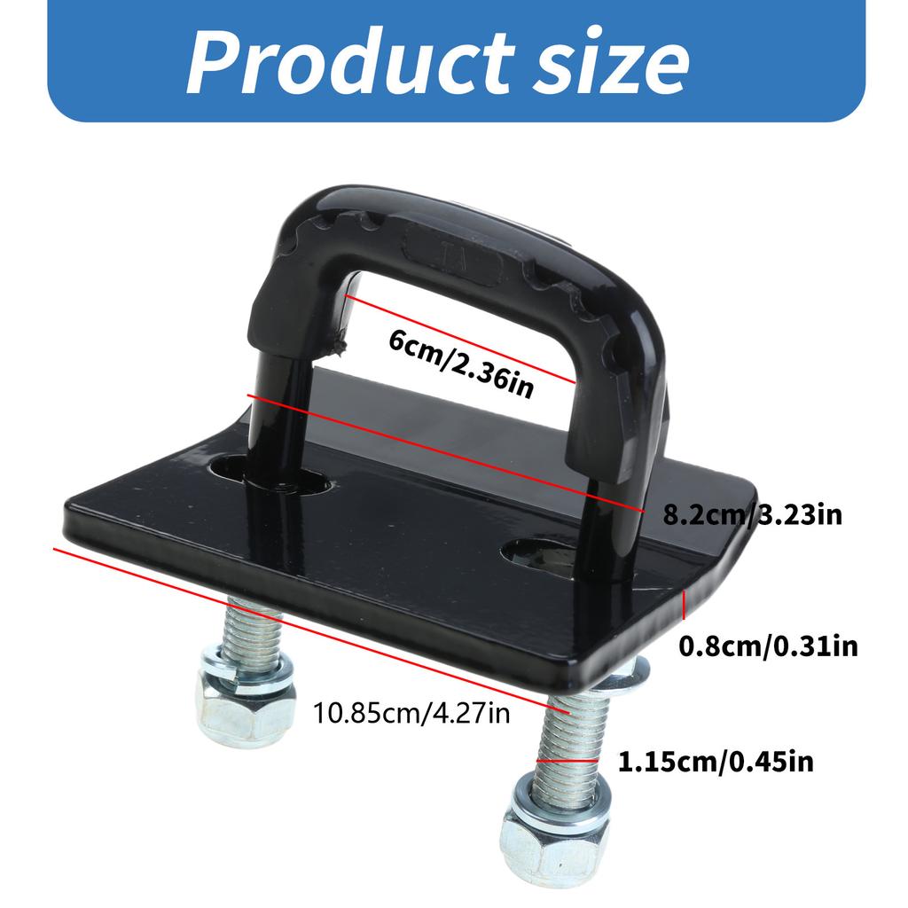 Solid Hitch Tightener Stabilizing Clamp Heavy Duty Antirattle Stabilizer Suitable for Trailers Cargo Carriers Bike Racks