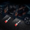 Led Car Door logo Welcome Light For Audi RS3 RS4 RS5 RS6 RS7 RS8 8V 8P 8L A6 C5 C6 C7 A5 A7 A8 Q3 Q5 Q7 TT S3 S6 Quattro