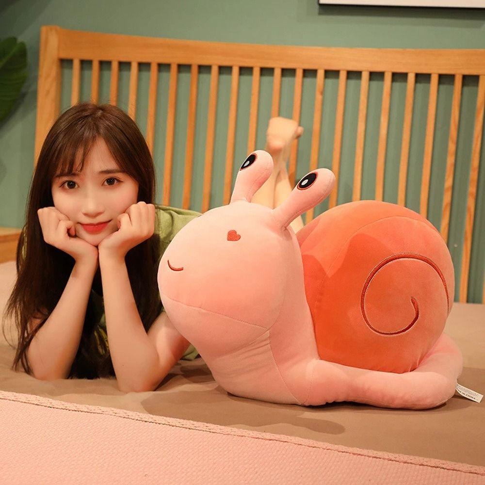 Children Gift Animal Toy Soft Toy Stuffed Toy Animal Pillow Snails Plush Toys Snail Plush Doll
