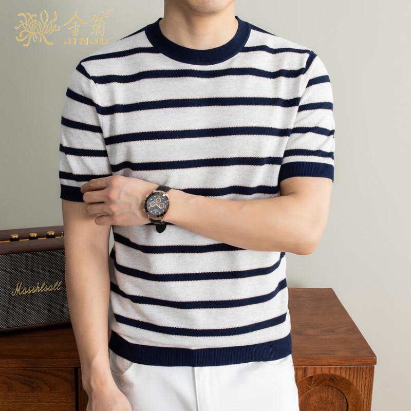 

Jinjue Men s Cotton Short Sleeve T-Shirt 120/2XL