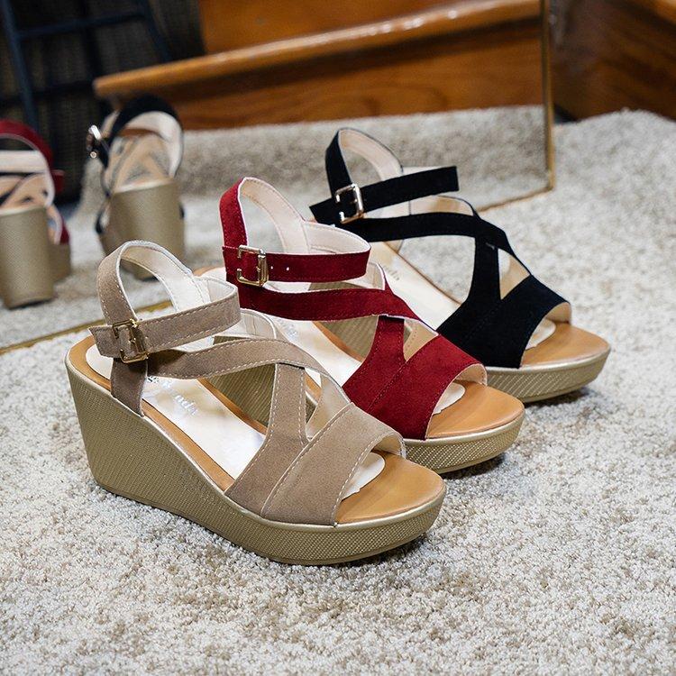 Women Fashion Wedge Sandals Platform 