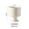 Retro Creative Ceramic Mug Hand Drawn Irregular High Legged Coffee Mug Milk Tea Cup Beverage Cup Household Tea Cup Water Cups