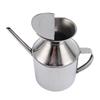 Olive Oil Dispenser Can Stainless Steel   Spout  Proof Easy To Clean   Pouring for Vinegar Soy Sauce