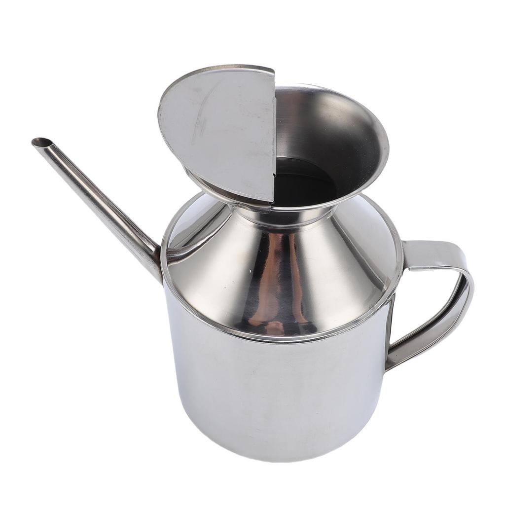 Olive Oil Dispenser Can Stainless Steel   Spout  Proof Easy To Clean   Pouring for Vinegar Soy Sauce