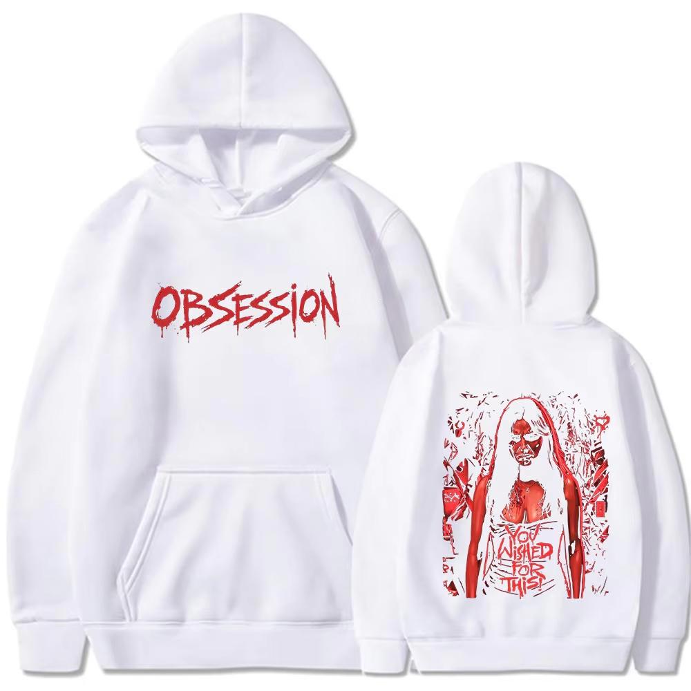 2026 Horror Movie Obsession Nikki Hoodie, Unisex Gothic Long Sleeve Loose Hooded Sweatshirt Streetwear Hoodies