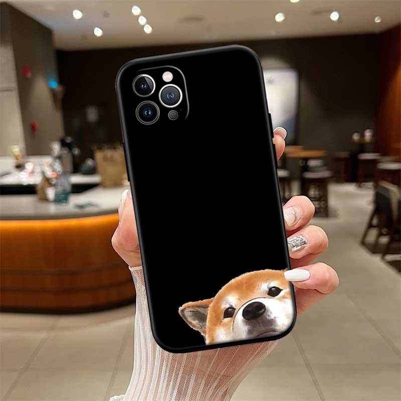 UP24 Cute Pug Dog Bull corgi Phone Case for Samsung Galaxy S20 S21 S22 Ultra FE + Plus A21S A22 A24 A25 A26 A30 A30S A31