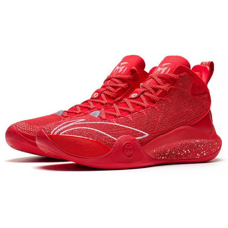 Li Ning CJ 1 CJ 1 Textil, Synthetikleder, TPU-Dämpfung Rutschfest Abriebfest Abdeckung Unterstützung Mittelhoch ABAR019-7
