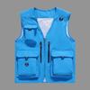 Men's Spring/Summer Outdoor Multi-Pocket Fishing Vest - Customizable Logo