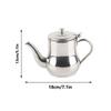 Durable Teapot with Filter Rusty Proof Oil Strainer Pot Modern Small Teapot  Loose Leaf Tea