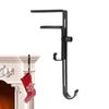 3Pcs Extendable Stocking Hanger Festive Mantle Hook Perfect for Holiday Christmas Stocking Hanger Party Decor.