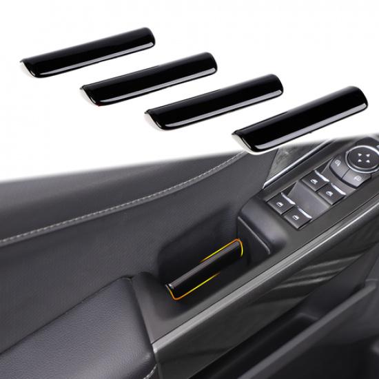 Black Door Handle Switch Cover Trim Decor For Ford F150 F-150 + Accessories