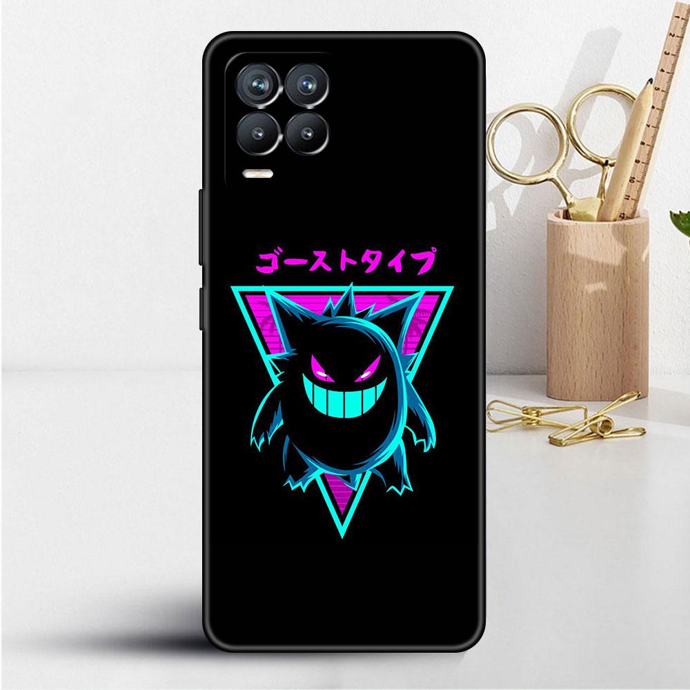 Husă Pentru Realme 8 C21y GT Neo 2 3 8i C21 7 C11 6 C12 C35 C3 GT 9 Pro C12 Husă Telefon Silicon TPU Japonia Anime Pokemon Gengar