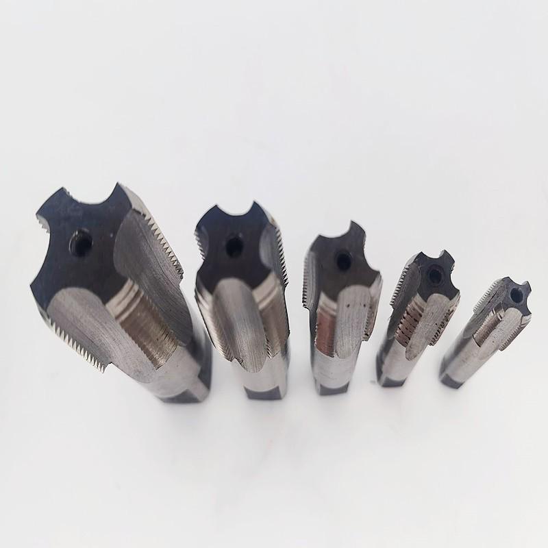 Thread Repair Tool NPT Taper Tap Set, 5-Piece and 6-Piece Bearing Steel Pipe Thread Tap