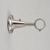 Hardware Electroplated 28 Mm Curtain Rod Mounting Bracket Versatile