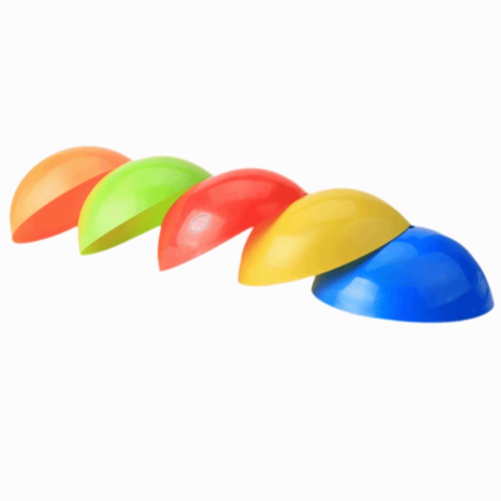 5PCS PE Training Cones Bowl Shaped Field Markers Portable Soccer Marker Discs  Soccer Training