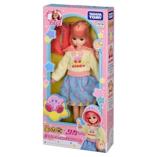 Takara Tomy Licca-chan Doll Kirby Love Dress-Up Toy Pretend Play Ages 3 Up