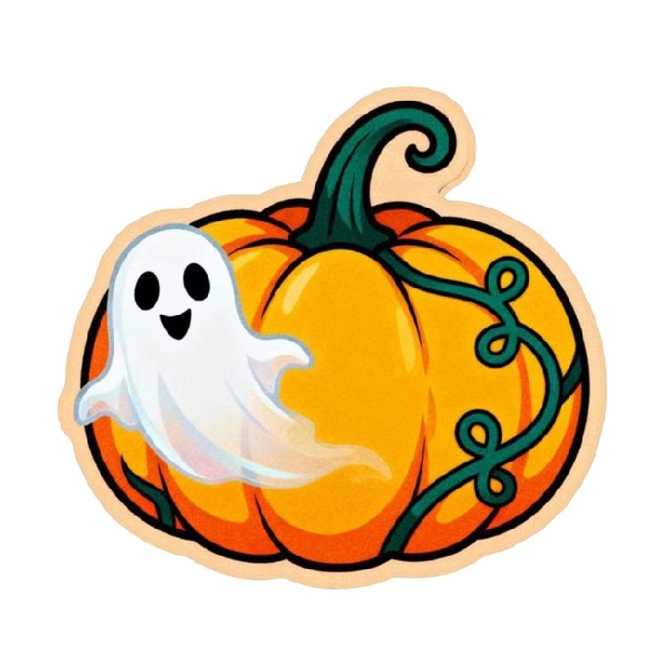 Unique Halloween Vehicle Stickers Premium Adhesive Pumpkin Decals For Car Motorcycle Outdoor Use Weatherproof