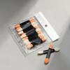 10pcs Nail Powder Brushes Sponge Disposable Double Sided Eyeshadow Applicator Mirror Chrome Pigment Sponge Stick