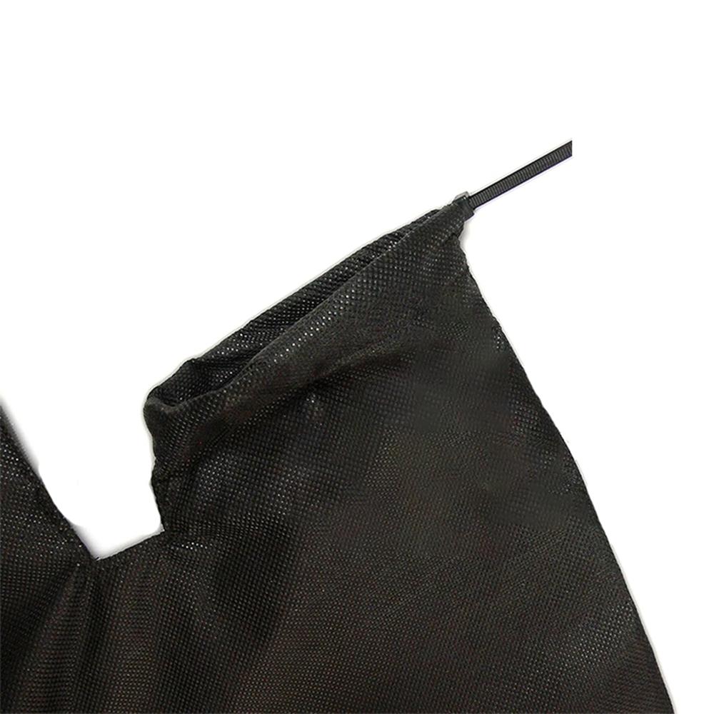 Leaf Blower Vacuum Bag Adjustable Replacement Collection Bag with Zipper Tear-Resistant