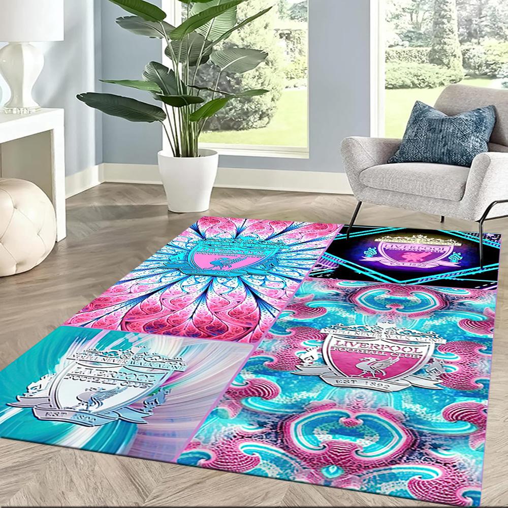 Liverpool Football Club Carpet Design For Balcony Entryway Dining Room Living Rooms Antislip Rug Decorate Offices