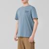 Timberland T-Shirts Men's Blue Crew Neck Moderate Straight Fit A6B6Z-758