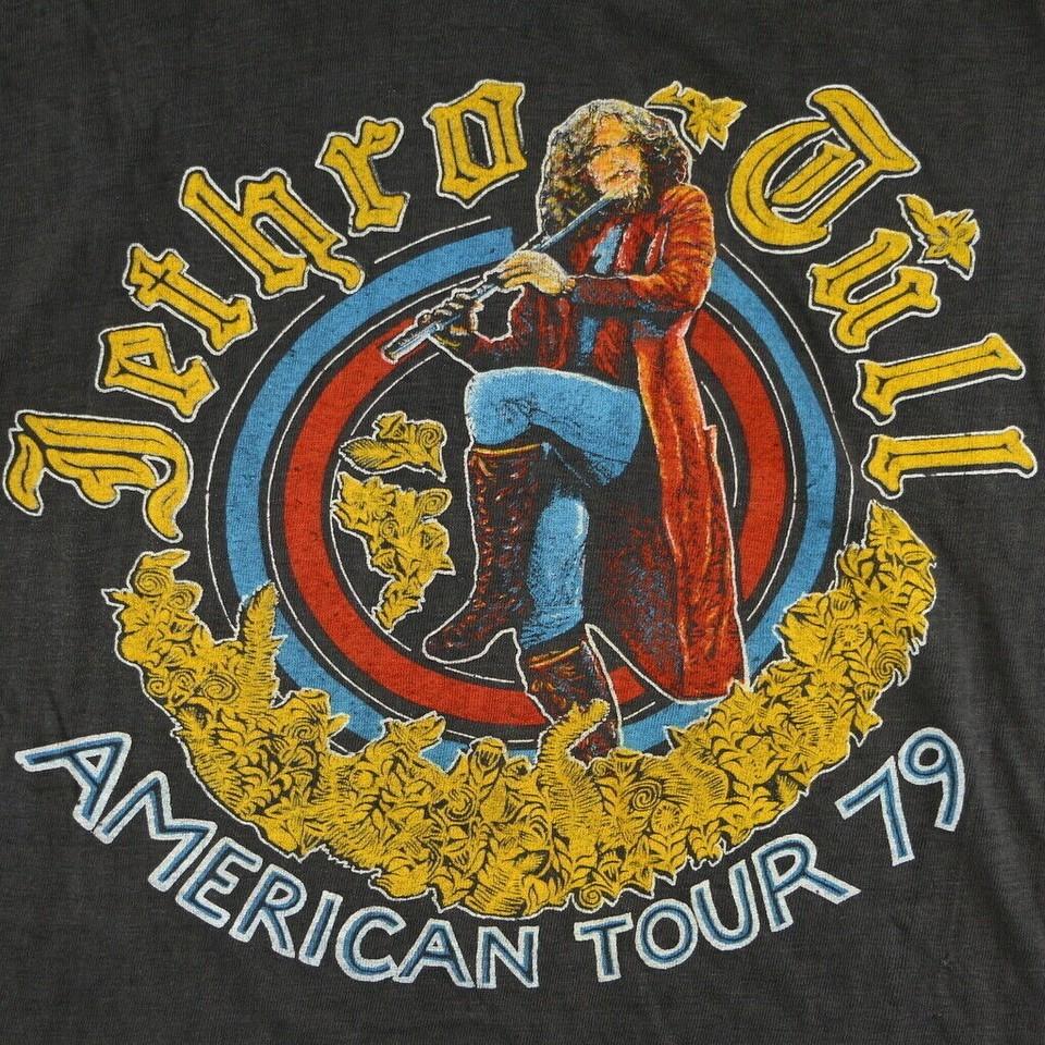 Jethro Tull Stormwatch Tour Concert Back Men S-234XL T-shirt E090 M