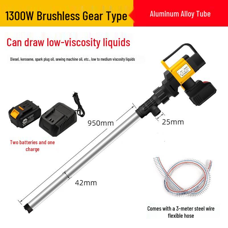 Rechargeable Lithium Electric Oil Transfer Pump